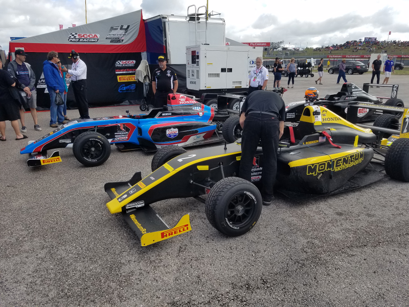 Illustration for article titled USGP Supporting Races Paddock Pictures & Video: Masters Historic Racing & FIA Formula 4